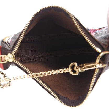 Louis Vuitton Damier Ebene 2016 Christmas Animation Mini Pochette Accessories 4 of 8