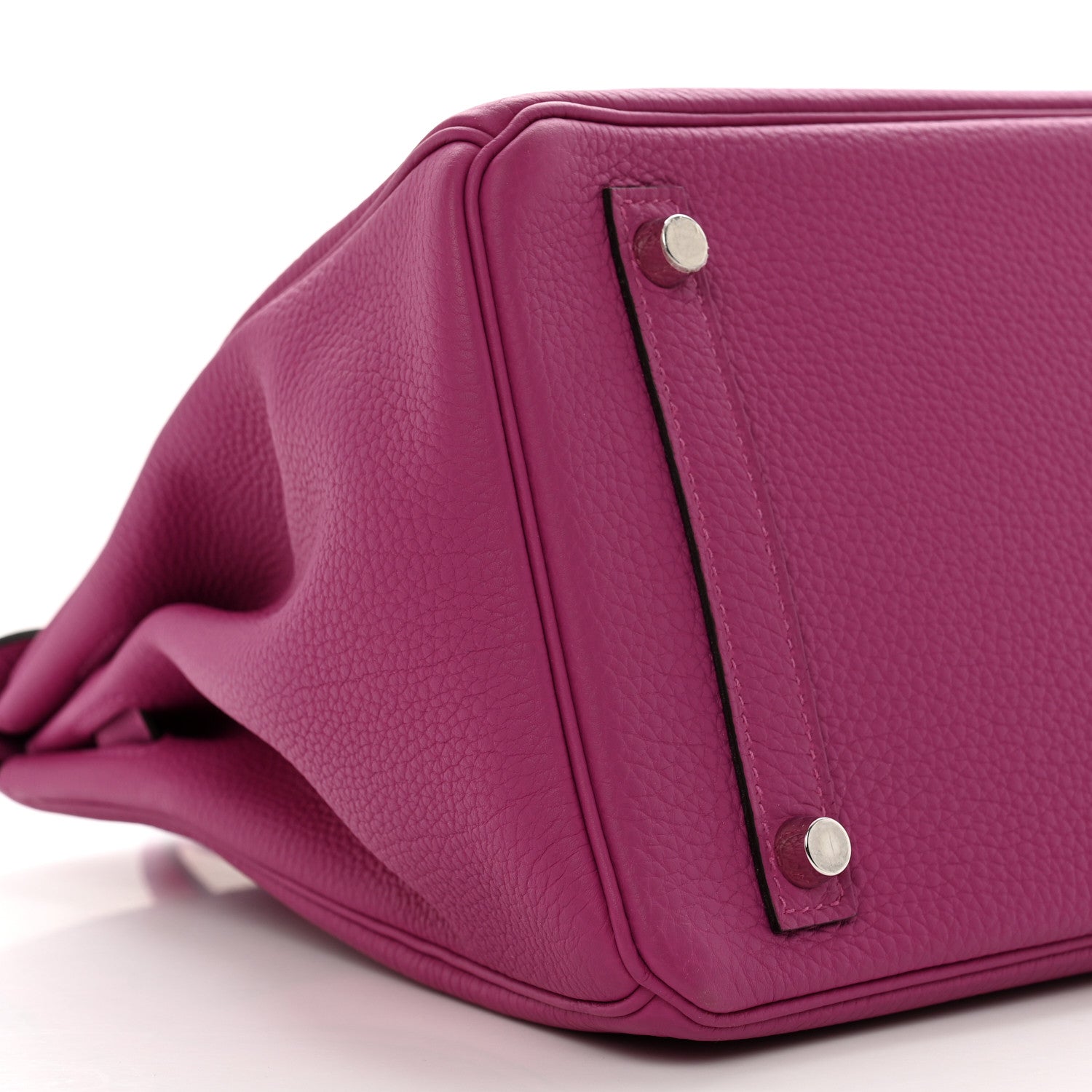 Hermes Togo Birkin 30 Rose Pourpre 9 of 10