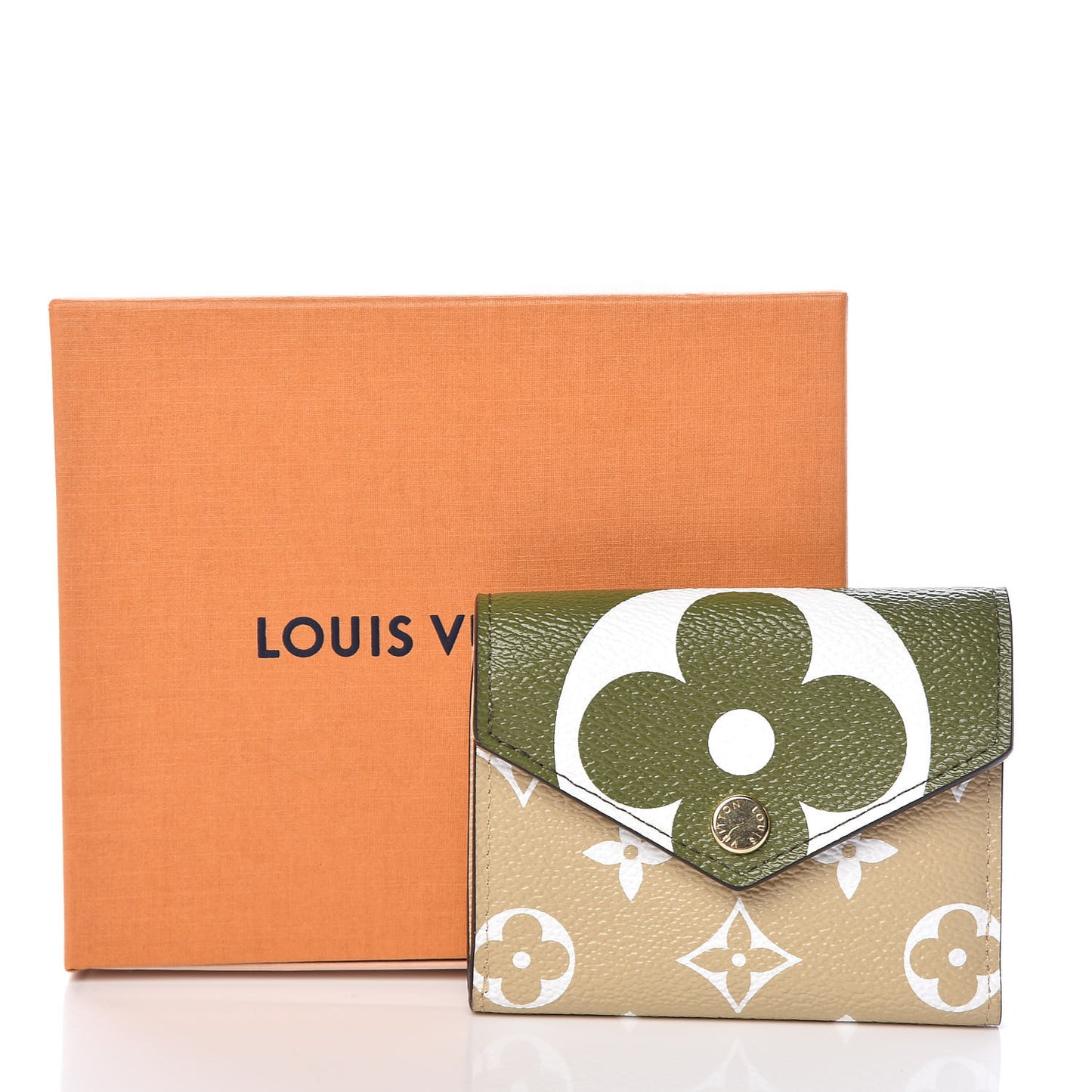 Monogram Giant Zoe Wallet Kaki