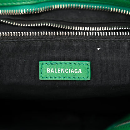Balenciaga Agneau Classic Silver Hardware S City Magic Green 7 of 19