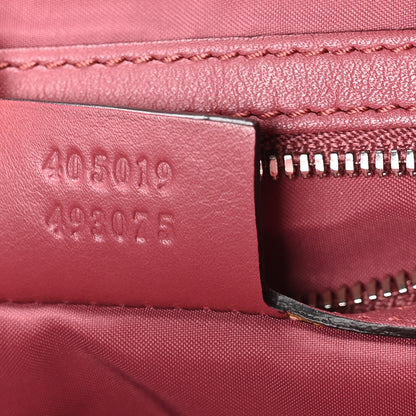 Gucci GG Supreme Monogram Blooms Medium Single Buckle Backpack Beige Multicolor Dry Rose 7 of 10
