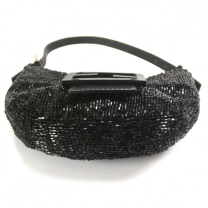 Fendi Beaded Mini Pochette Black 4 of 10
