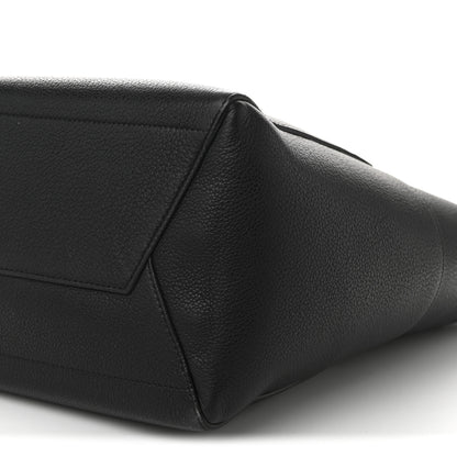 Celine Soft Grained Calfskin Sangle Bucket Bag Black 9 of 10