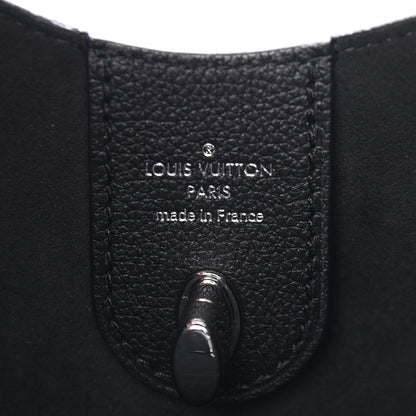 Louis Vuitton Calfskin Lockme Hobo Black 6 of 9