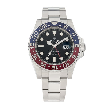 Rolex Stainless Steel 40mm Oyster Perpetual Date GMT Master Ⅱ Pepsi Watch 126710BLRO 1 of 4