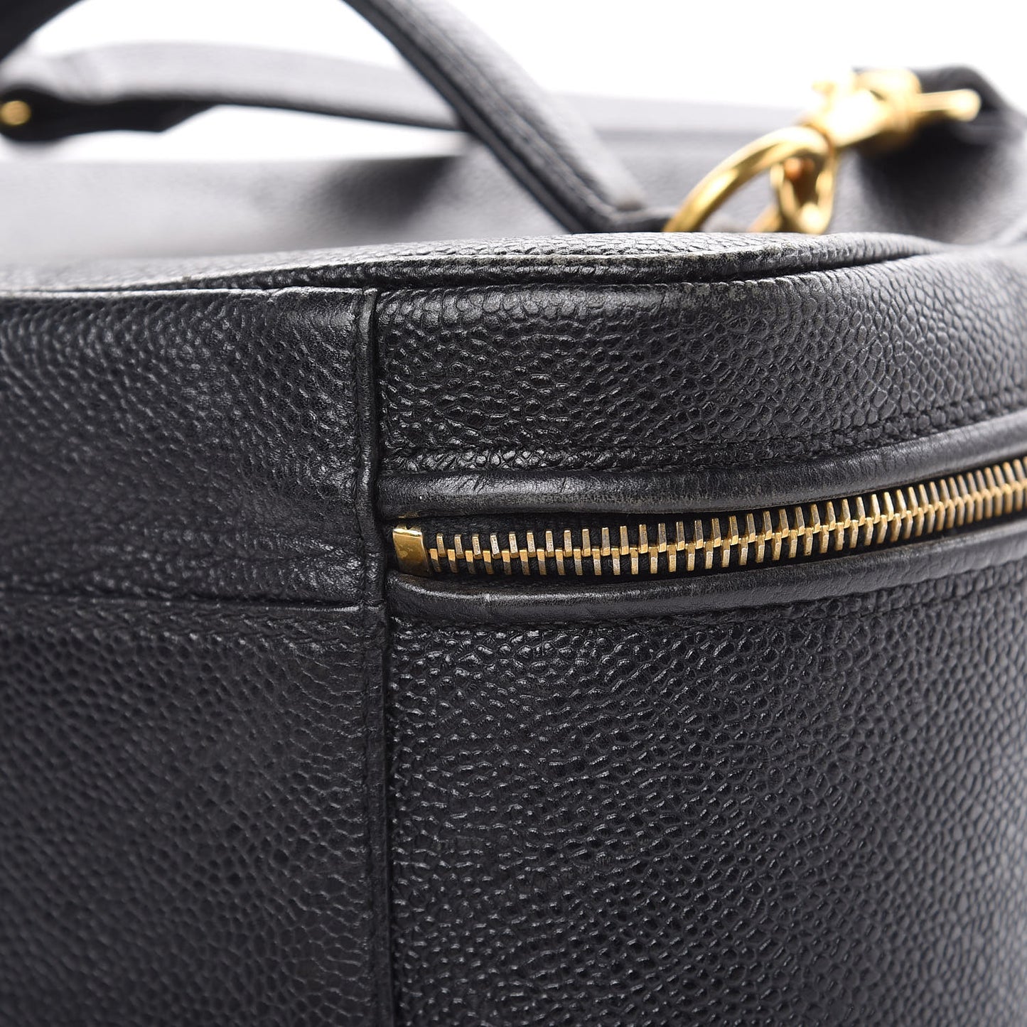 Caviar CC Vanity Train Case Black