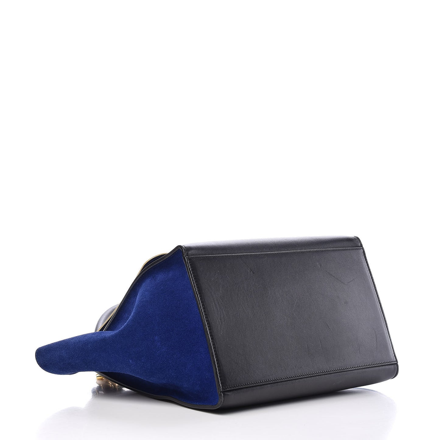 Velluto Calfskin Nubuck Medium Tri-Color Trapeze Dune