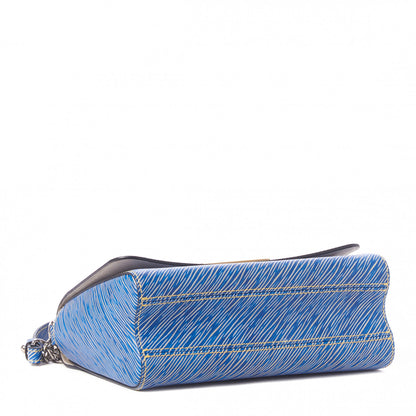 Louis Vuitton Epi Twist Shoulder Bag MM Denim Light 4 of 9