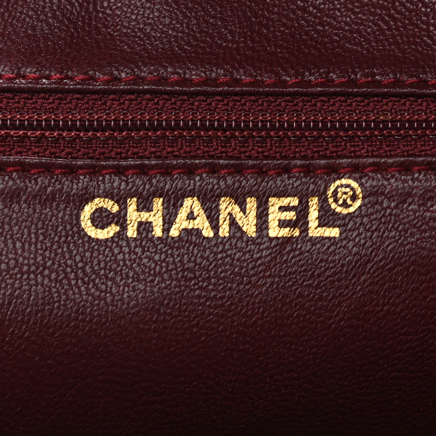 Chanel Suede Chocolate Bar Camera Case Red 6 of 9