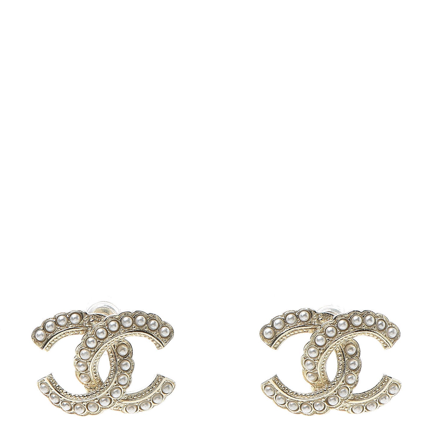 Pearl Queen of France CC Earrings Gold