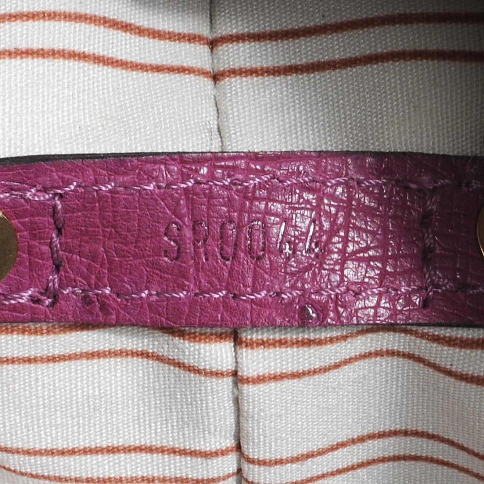 Louis Vuitton Toile Ostrich Trianon Sac de Nuit MM Lilac 8 of 8