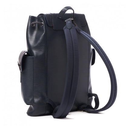 Louis Vuitton Epi Christopher Backpack PM Marine 3 of 8