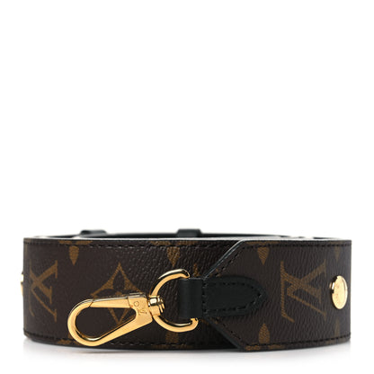 Louis Vuitton Monogram Adjustable Bandouliere Shoulder Strap Black 1 of 5