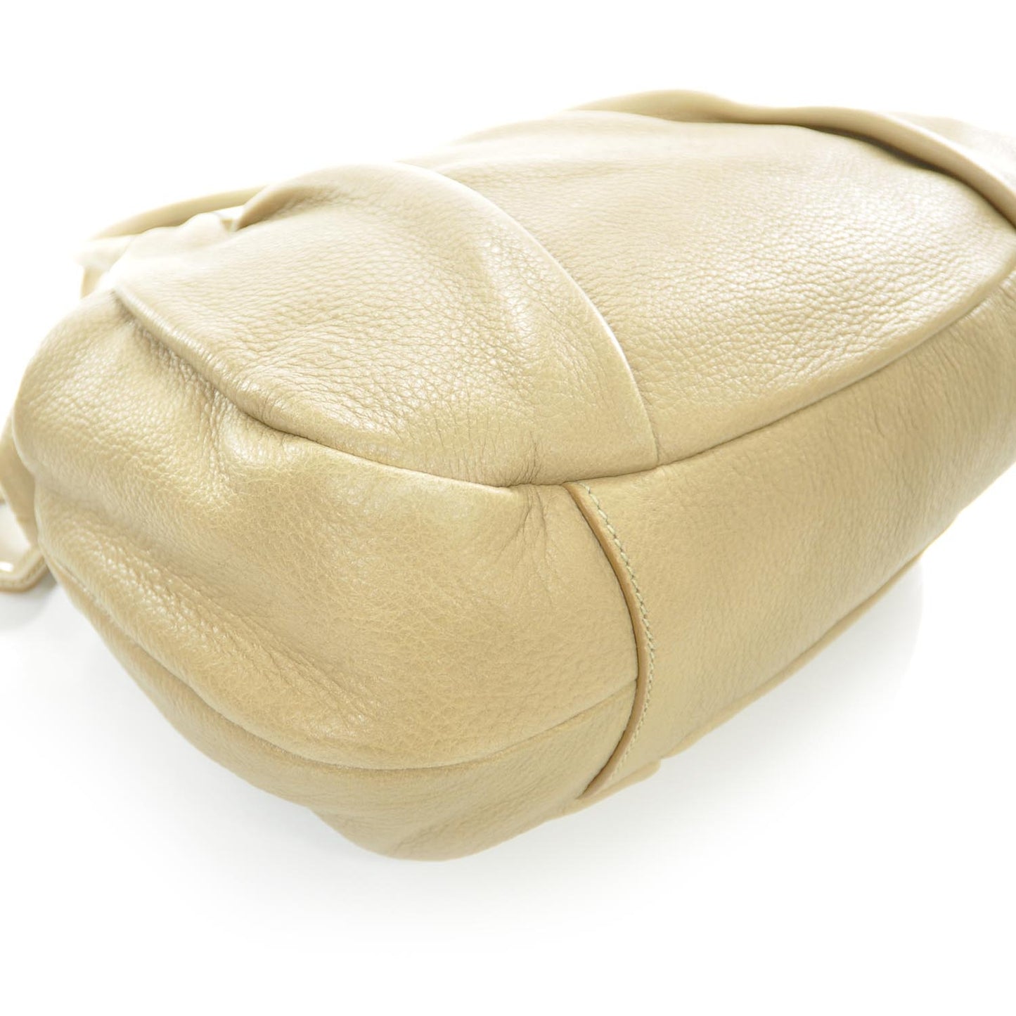 Vitello Daino Shoulder Bag Sughero