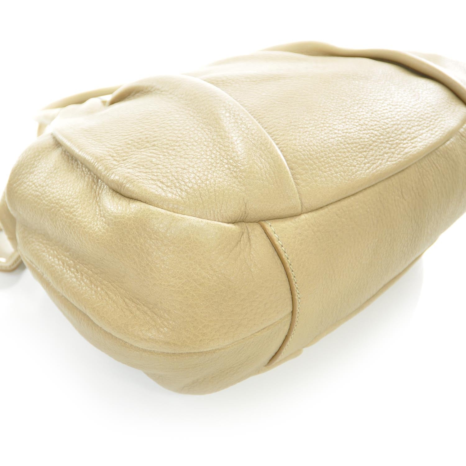 Prada Vitello Daino Shoulder Bag Sughero 5 of 10