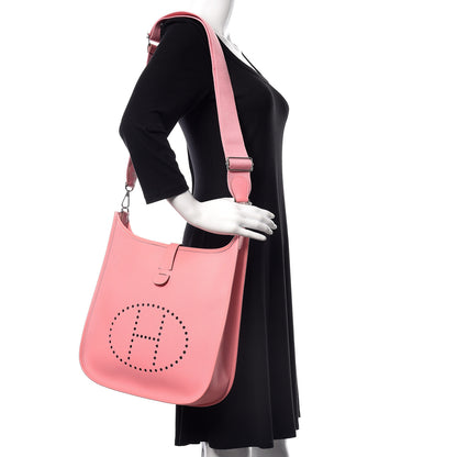 Hermes Epsom Evelyne III GM Rose Confetti 2 of 11