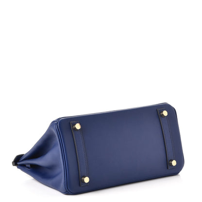 Hermes Swift Birkin 25 Bleu Saphir 4 of 38