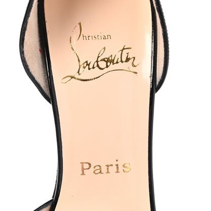 Christian Louboutin Patent Joli Noeud Dorcet Heels 39 Black 7 of 9
