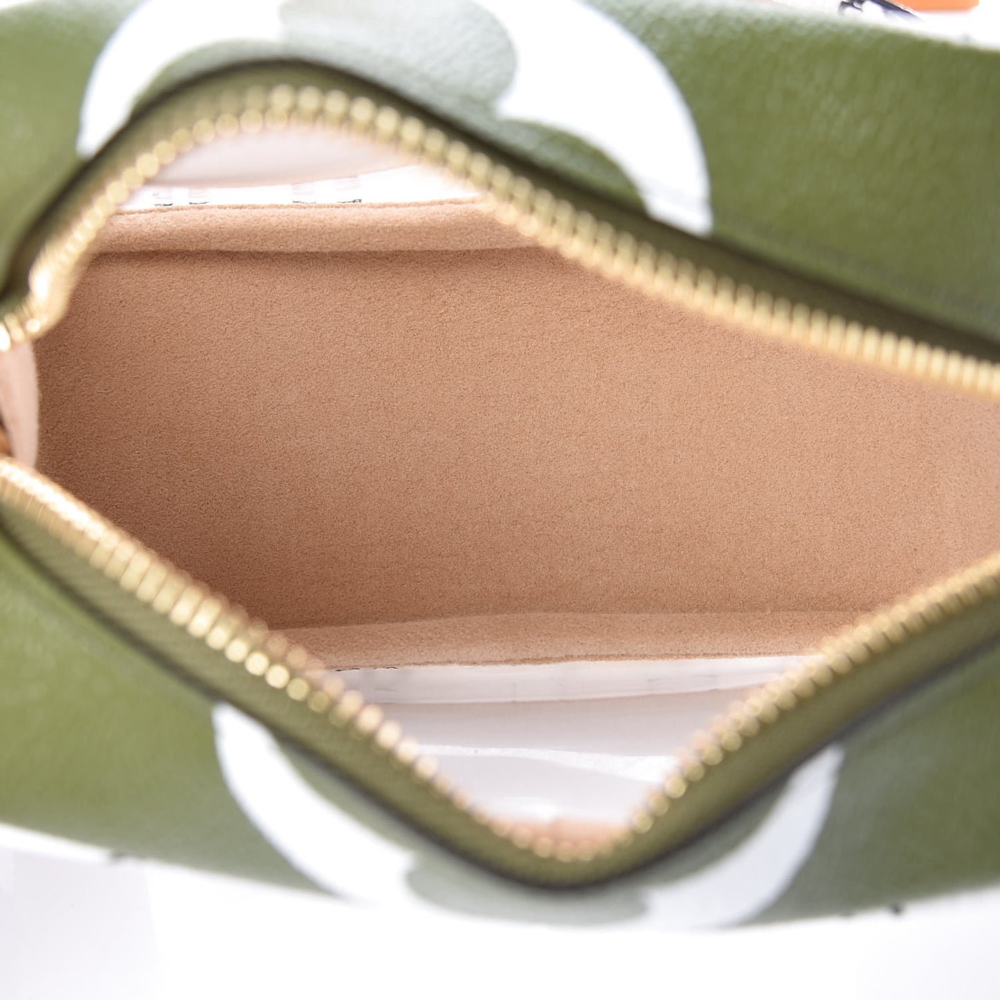 Monogram Giant Beach Pouch Kaki