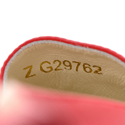 Chanel Lambskin CC Espadrilles 39 Red 9 of 9