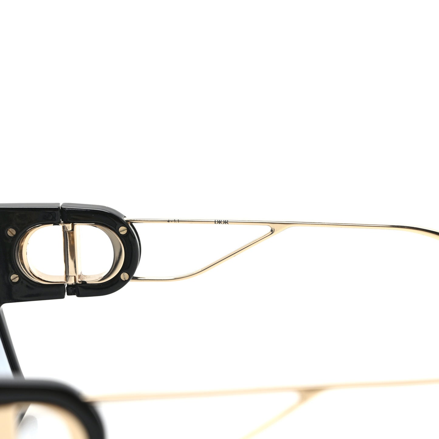 Square 30 Montaigne Sunglasses Black