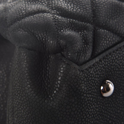 Chanel Iridescent Caviar Medium Lady Pearly Flap Black 9 of 13