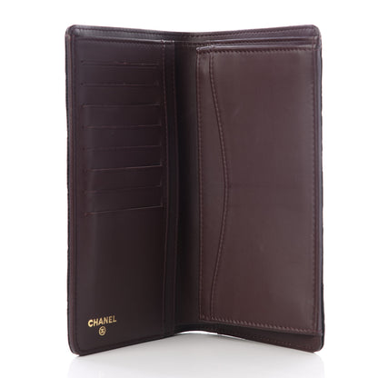 Chanel Caviar Quilted Yen Wallet Black 4 of 10