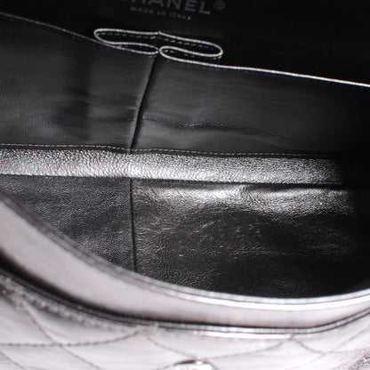 Chanel Calfskin 2.55 Reissue 228 Flap Metallic Silver 3 of 5