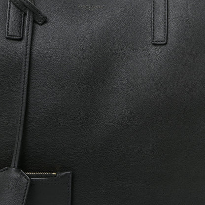 Saint Laurent Calfskin Large Shopping Tote Black 8 of 12