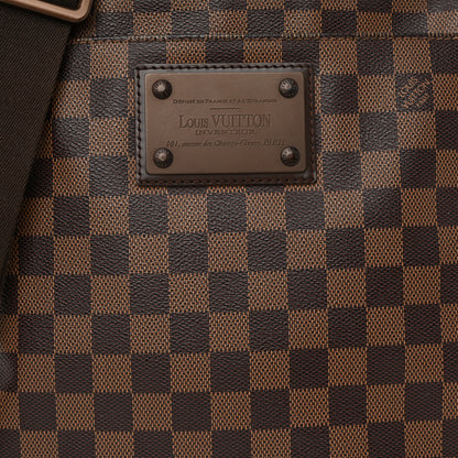 Louis Vuitton Damier Ebene Brooklyn Flat Pochette 7 of 9