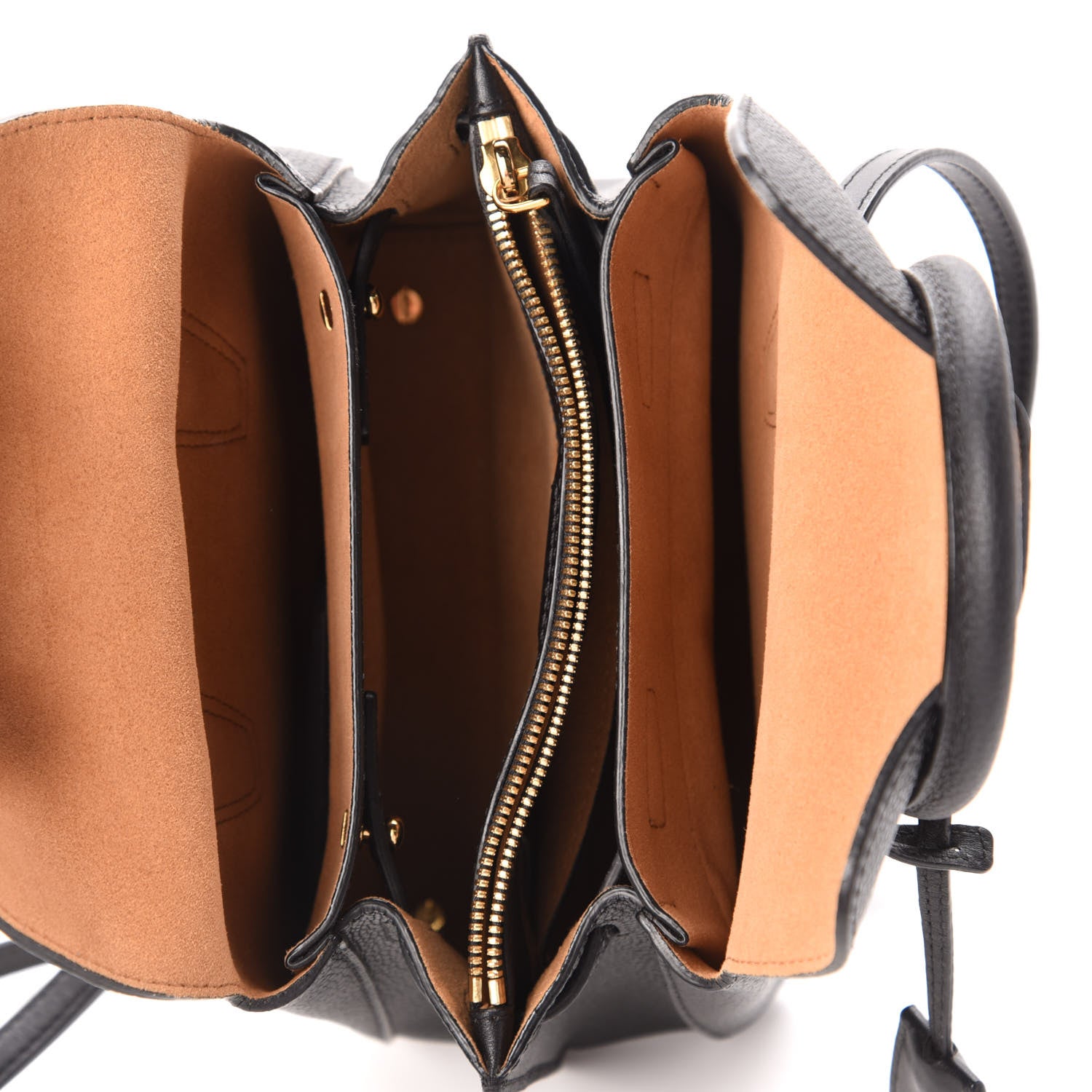 MCM Grained Calfskin Mini Milla Tote Black 5 of 8