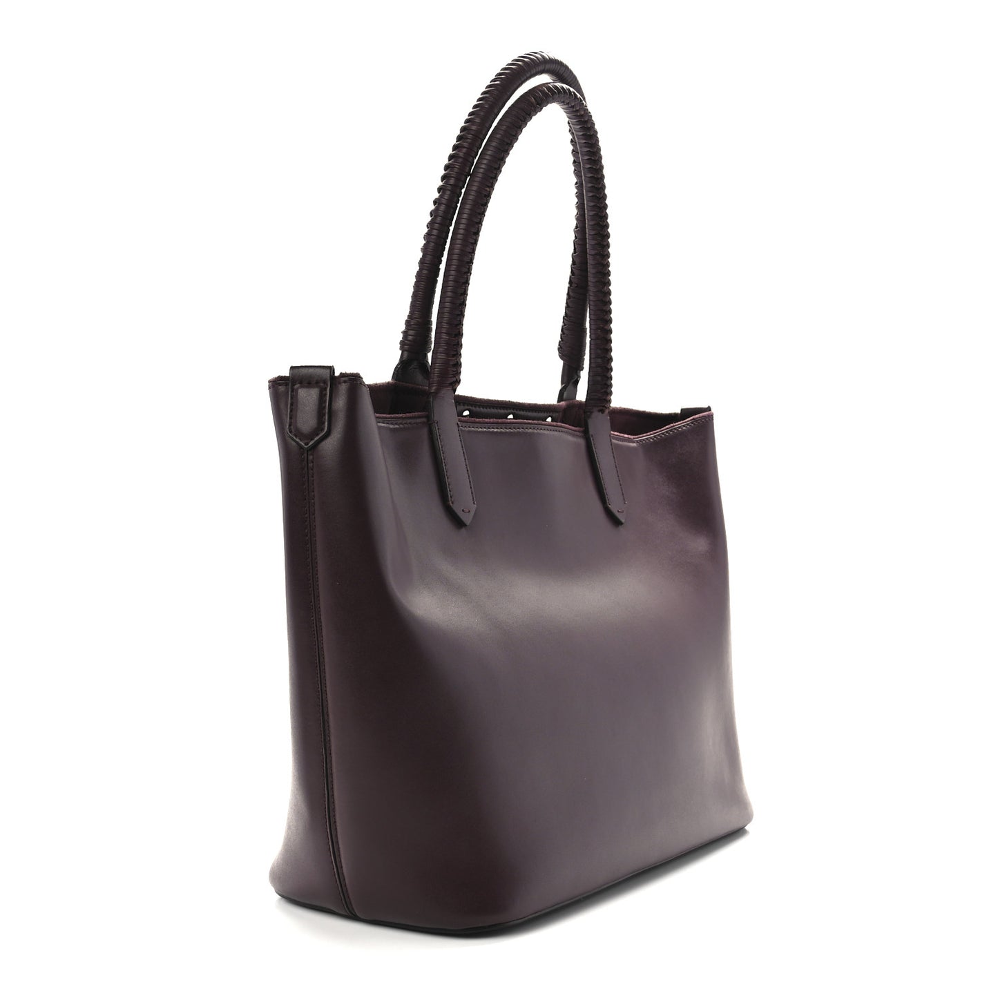 Calfskin Large Whipstitch Antigona Tote Oxblood