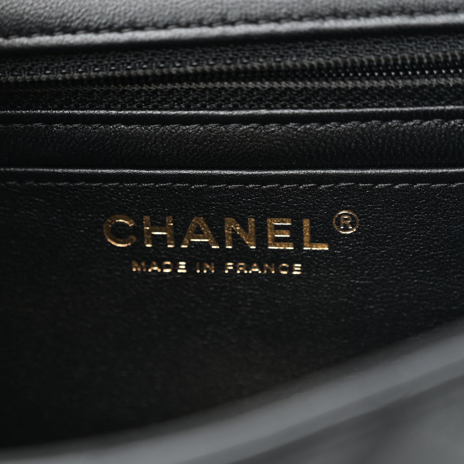 Chanel Lambskin Quilted Mini Rectangular Flap Black 6 of 10