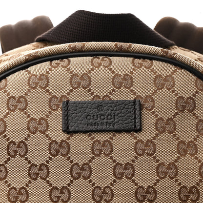 Gucci Monogram Travel Backpack Dark Brown 8 of 10