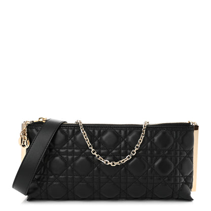 Christian Dior New Line Lambskin Cannage Dior Club Bag Black 1 of 10