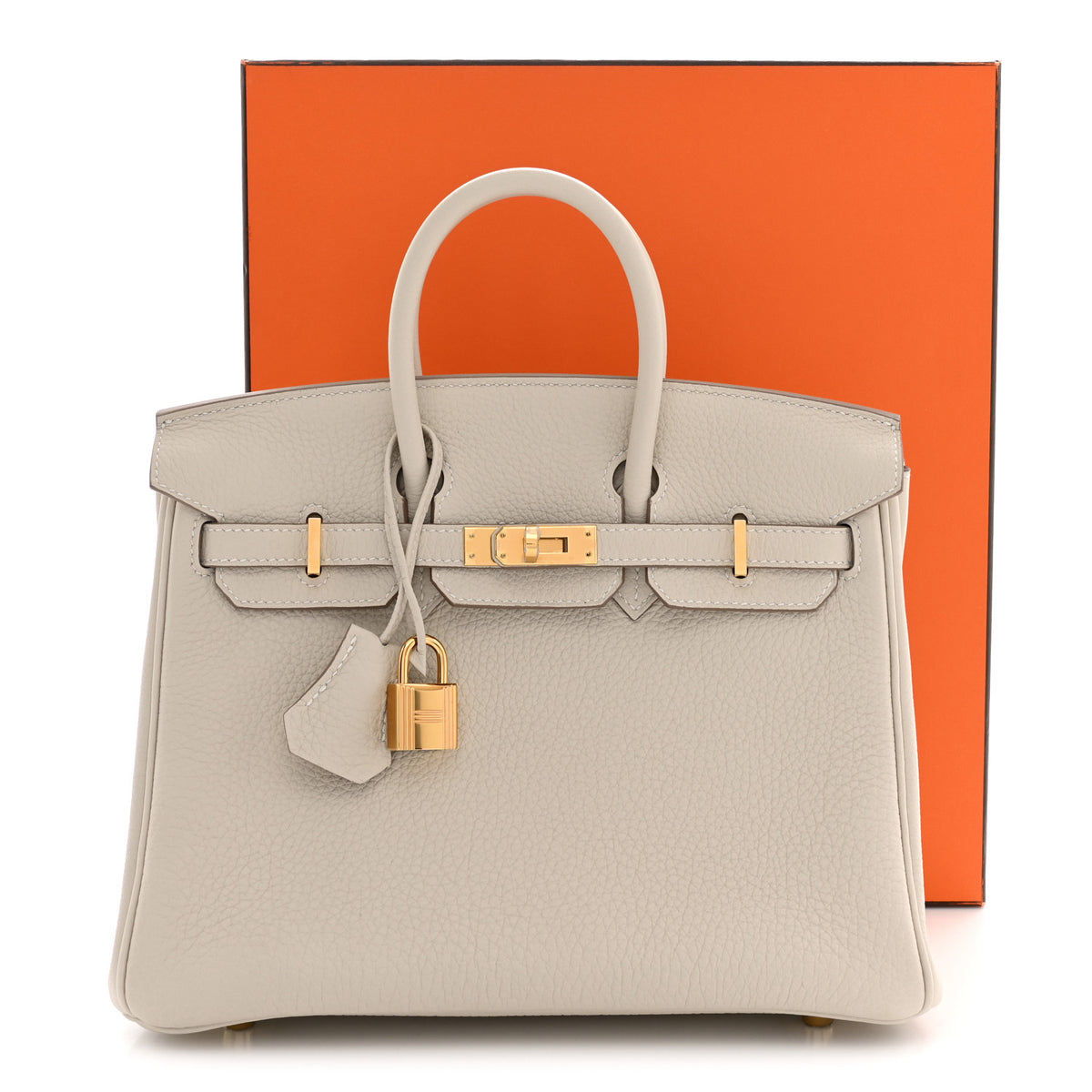 Hermes Togo Birkin 25 Beton 11 of 11