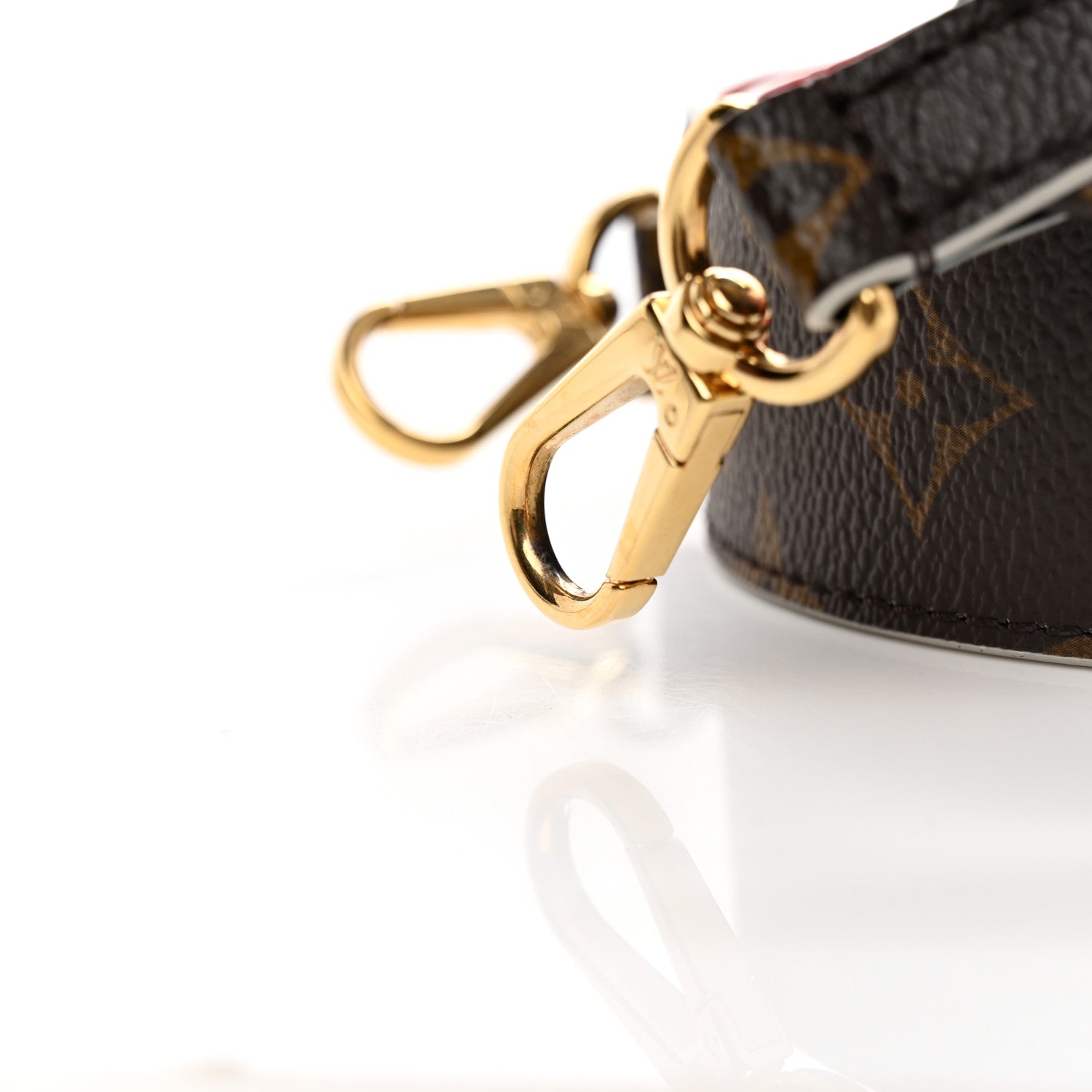 Louis Vuitton Monogram Bandouliere Shoulder Strap Red 11 of 14