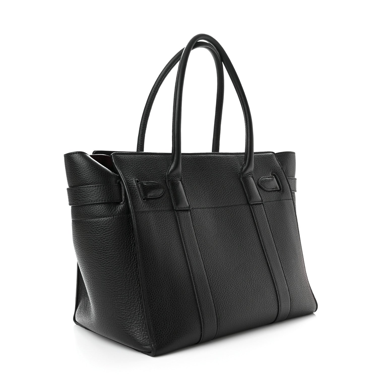 Mulberry Classic Grain Bayswater Zip Tote Black 3 of 9