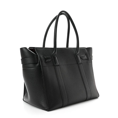 Mulberry Classic Grain Bayswater Zip Tote Black 3 of 9
