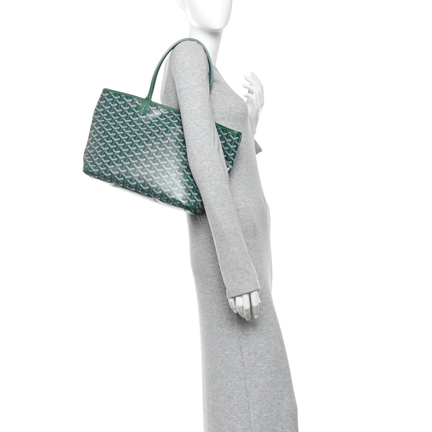 Goyard Goyardine Artois PM Green 2 of 9