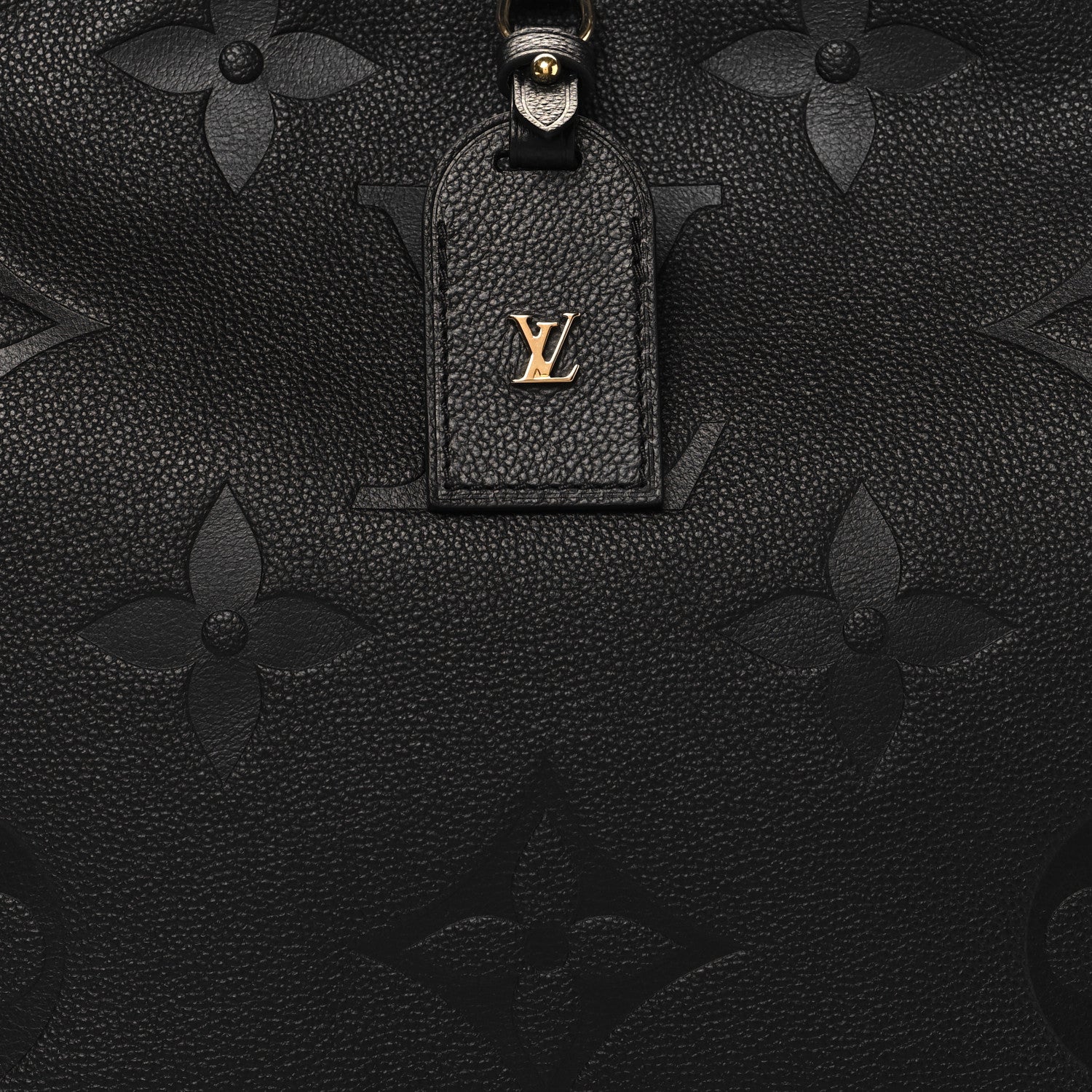Louis Vuitton Empreinte Monogram Giant CarryAll MM Black 8 of 10
