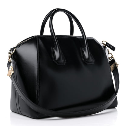 Givenchy Shiny Lord Calfskin Medium Antigona Black 3 of 9