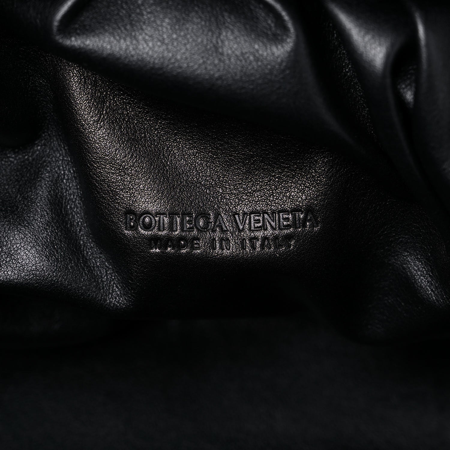 Bottega Veneta Smooth Butter Calf The Pouch Oversized Clutch Black 8 of 9