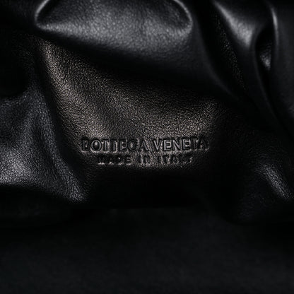 Bottega Veneta Smooth Butter Calf The Pouch Oversized Clutch Black 8 of 9