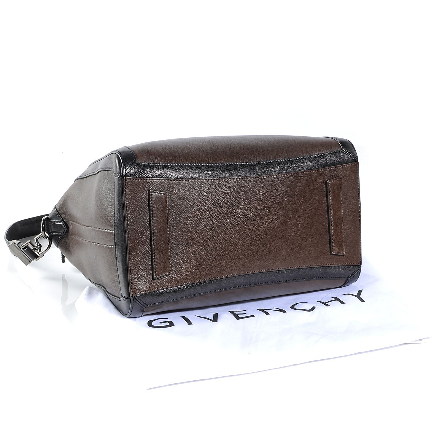 Givenchy Calfskin Medium Bi-Color Antigona Brown Black 4 of 7