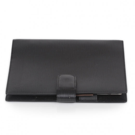 Louis Vuitton Epi Large Ring Agenda w Inserts Black 4 of 10