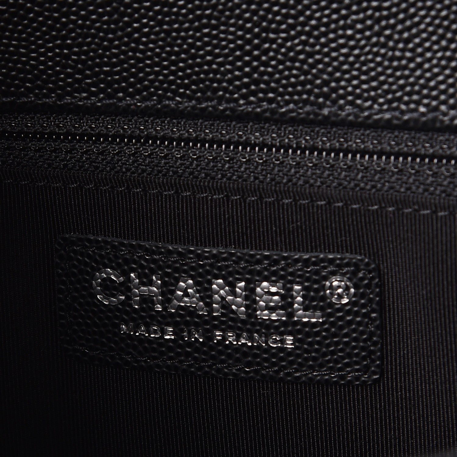 Chanel Caviar Quilted New Medium Boy Flap Black 6 of 8