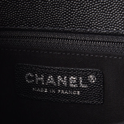 Chanel Caviar Quilted New Medium Boy Flap Black 6 of 8