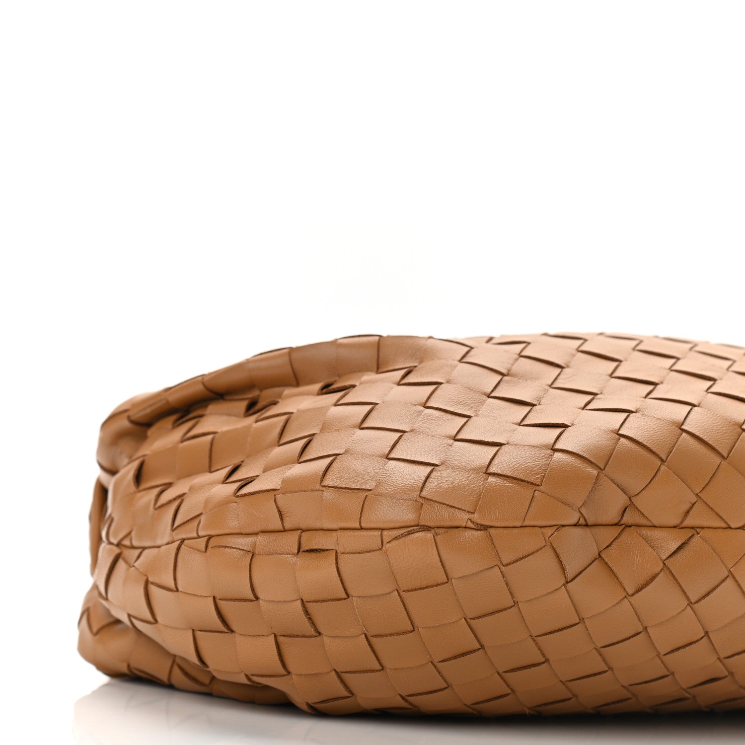 Bottega Veneta Nappa Intrecciato Teen Jodie Hobo Caramel 7 of 8