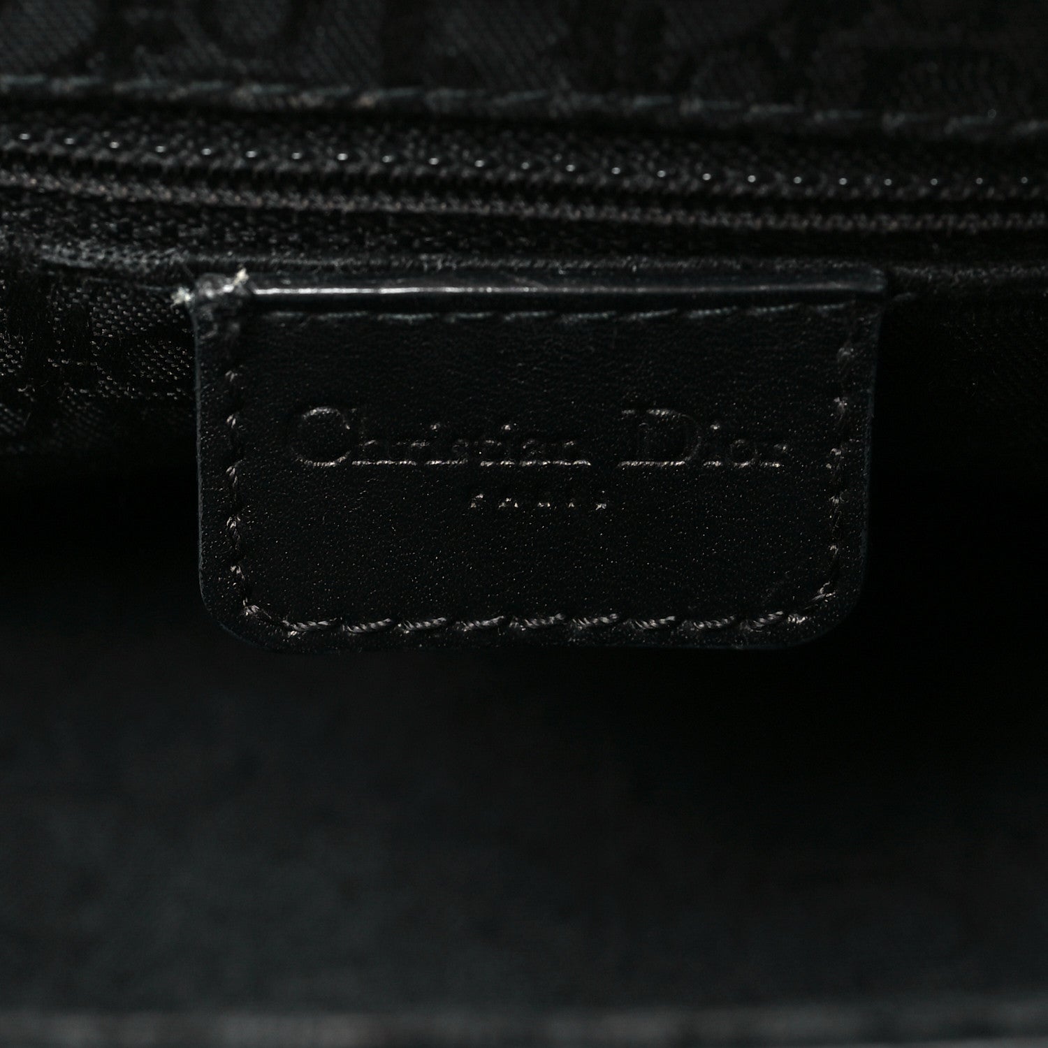 Christian Dior Street Chic Columbus Ave Shoulder Bag Black 1856628